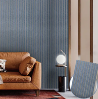 Panneau mural cannelé PS imperméable décoratif pour l'intérieur