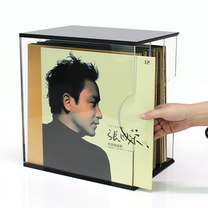 Modern Eco-Friendly <strong>Vinyl</strong> <strong>Record</strong> Storage Rack Handmade Acrylic Plastic <strong>Display</strong> Holder 3mm Polished Carton for Store <strong>Display</strong> - Product Image 4