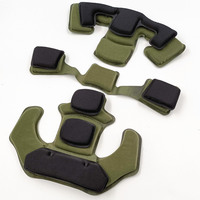 Casque tactique rapide Eva mousse Portable protéger l'équipement Kits de rembourrage en coton