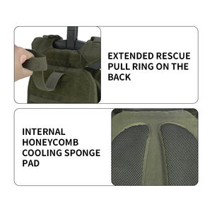 سيفي 1000D التكتيكية رخلة Chaleco تاكتيكو معدات التدريب سترة حاملة لوحة في الهواء الطلق - Product Image 5