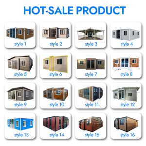 Conteneurs modulaires portables pliables rapidement, cabines préfabriquées, villas, petites maisons, bureaux à vendre en Chine, galvanisés - Product Image 4