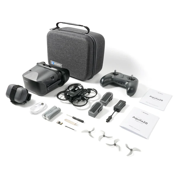 BETAFPV Aquila20 HD FPV Kit Brushless Mini FPV Drone Full Set RC Racing Drone With First Visual Fun Drone for Outdoor / Indoor