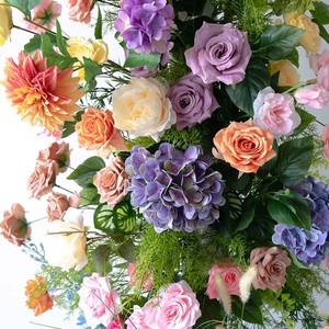 Decorazione floreale del fondo di attività del fiore artificiale dell'arco fiorito - Product Image 5
