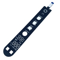 TOMZN TD9 1/2/3 Voyants lumineux LED 230V AC/DC 9mm Ultra-minces Rouge/Jaune/Vert Rail DIN IP20 30000 heures Hôpital
