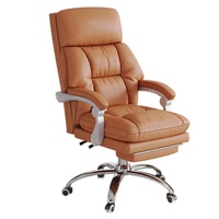 Chaise de bureau inclinable ergonomique Big Boss Comfort Orange Lift, prix d'usine en gros, pour un confort tout au long de la journée et une alignement optimal de la colonne vertébrale