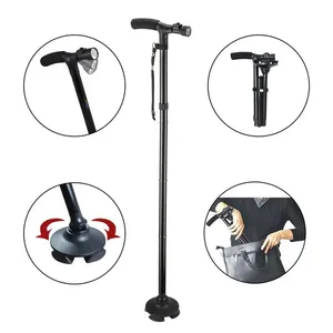 Bastone da Passeggio Pieghevole Intelligente Leggero e Regolabile 2026, Miglior Vendita, per Anziani con Illuminazione - Product Image 4