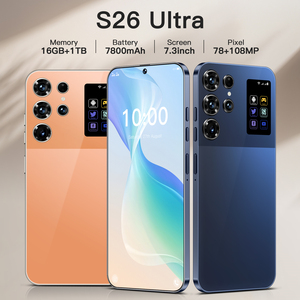 Smartphone S26 Ultra Haute Performance 16 Go + 1 To Octa Core Appareil Photo 108 MP 5G LTE Double <span class=keywords><strong>SIM</strong></span> 144 Hz Version Mondiale Anglaise Original <span class=keywords><strong>Pas</strong></span> <span class=keywords><strong>Cher</strong></span> - Product Image 4