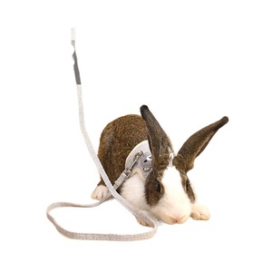 Crown Asia Rabbit Harness Adjustable Vest Style Anti-bite Non-Straining For Small Rabbits Walks - Product Image 3