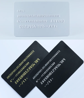 Machine manuelle de gaufrage d'imprimante de braille de carte de PVC de numéro de codeur de carte en plastique