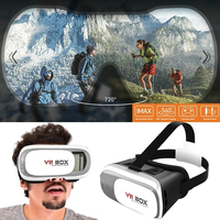 Lunettes de réalité virtuelle VR BOX, casque de jeu immersif pour films, compatible avec les smartphones IOS et Android, divertissement portable à domicile