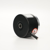 Encodeur Rotatif Incrémental à Arbre Creux 1000 PPR, Boîtier Compact, Signal de Phase ABZ, Collecteur Ouvert