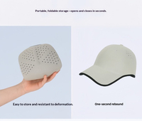 Casquettes de sport respirantes douces sans couture avec logo personnalisé, séchage rapide, pour entraînement en plein air, golf, unisexe, légères, flexibles, casquette de baseball
