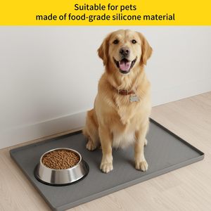 High Quality <b>Silicone</b> Dish Drying <b>Mat</b> Customized Kitchen Draining <b>Mat</b> Heat Resistant Non Slip Dish Drying <b>Mat</b> with Hanging Hole - Product Image 2