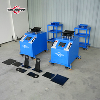 Simulateur de châssis de voiture en métal robuste Xinjintuo, dynamomètre de châssis stable modèle JTC-C98 pour diagnostic et inspection en garage