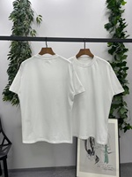 Nouveau T-shirt décontracté pour homme 2026, imprimé, respirant, en pur coton, doux pour la peau, T-shirt épais à manches courtes pour homme
