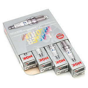 หัวเทียนแท้ NGK SILFR6C11 7505 เลเซอร์อิริเดียม 4 ชิ้น อะไหล่จุดระเบิดที่ทนทานสำหรับเครื่องยนต์รถยนต์ - Product Image 1