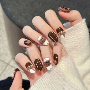 <span class=keywords><strong>Uñas</strong></span> Postizas Cortas 3D Hechas a Mano con Diseño <span class=keywords><strong>de</strong></span> <span class=keywords><strong>Hello</strong></span> <span class=keywords><strong>Kitty</strong></span>, Reutilizables, Acrílicas, <span class=keywords><strong>de</strong></span> Cobertura Completa, Diseño Personalizado, para Salón <span class=keywords><strong>de</strong></span> <span class=keywords><strong>Uñas</strong></span>, 10 Piezas - Product Image 5