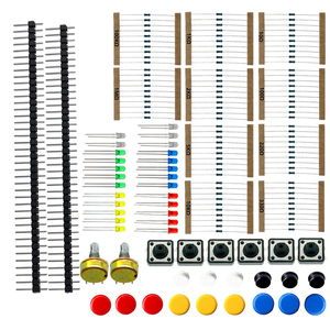 <span class=keywords><strong>Kit</strong></span> pemula kemasan komponen elektronik OKY1002-<span class=keywords><strong>2</strong></span> dengan resistor, LED, saklar, potensiometer untuk elektronik DIY - Product Image 2