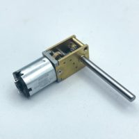 Moteur à engrenages à vis sans fin DC à balais de charbon N20 à angle droit personnalisé, boîtier de 12 mm de diamètre, pour imprimantes 3D, robots et serrures intelligentes