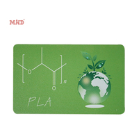 Tarjeta RFID NFC RPVC/PETG/PLA/PC Tarjeta de visita personalizada Papel de policarbonato Bio Tarjetas de visita