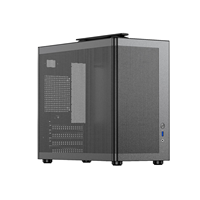 2025 recién llegado Panel lateral de malla Micro MATX Gaming Computer Case PC elegante portátil de mano Mini funda portátil