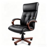 Chaise de bureau en cuir de luxe, vente directe d'usine, chaises de bureau adaptées aux hôpitaux, écoles, hôtels, chaises pivotantes pour PDG et managers