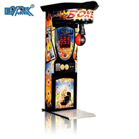 Machine de jeu d'arcade de boxe à monnayeur Big King Kick Punching