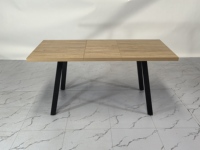 Ensemble de table à manger en bois MDF rustique durable, meubles de salle à manger pour la maison et l'hôtel