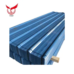 PPGI color coated corrugated roofing sheet prepainted galvanized steel roofing sheet for house panel used construction building