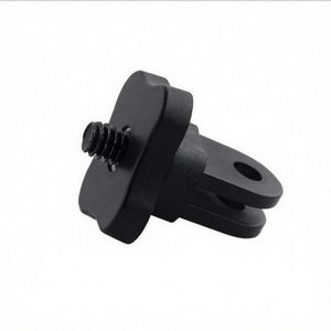 Adaptador de Montaje para Trípode con Tornillo de 1/4 para Go Pro Max Hero10/9/8/7/6/5/ Action Insta360 para YI SJ CAM ABS Negro Estable - Product Image 1