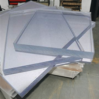 Plaque acrylique transparente écologique et recyclable, fabriquée à partir de PMMA vierge à 100 %, adaptée à l'impression UV et au moulage