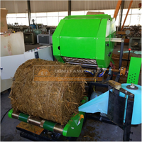 Forme ronde forme carrée d'ensilage de maïs presse à emballer machine