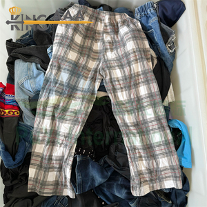 KINGAAA Printemps Automne Pantalons pour enfants Vêtements usagés Ballots de vêtements d'occasion pour enfants d'occasion Mixte pour enfants de 7 à 14 ans - Product Image 5