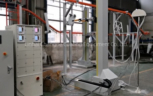 Nouvelle ligne de revêtement en poudre automatique avec mesure par réseau optique avancé, four de séchage, chaîne de convoyeur, pistolet de pulvérisation, contrôle du reciprocateur - Product Image 3