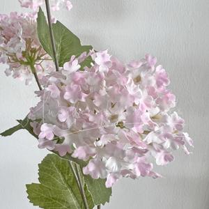 Flores de Hortensia Artificiales, Rama Individual, Seda Blanca, Alta Simulación, Decoración de Bodas, Accesorios de Fotografía para Exteriores, Decoración del Hogar - Product Image 2