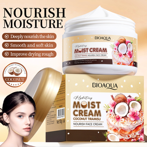 Crema Hidratante Nutritiva BIOAQUA Doughnut Cheese, Crema Facial Calmante para Otoño e Invierno, para Piel Seca, Áspera, Delicada y Brillante - Product Image 5