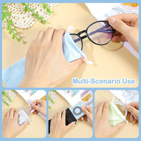 Pochette Noire Haute Qualité pour Lunettes, Sac en Microfibre pour Lunettes de Soleil, Étui Anti-Poussière Personnalisé avec Logo Imprimé