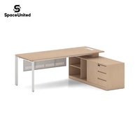 SpaceUnited Factory Direct : Bureau de direction ergonomique avec structure métallique