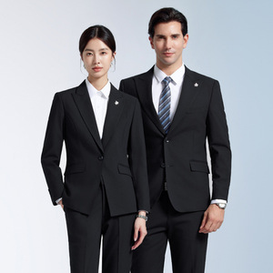 Business Suits Men's Formal Wear Anti-Wrinkle Worsteds Work Attire For Corporate Professionals - Product Image 4