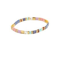 En gros Miyuki Tila Perlé pour Bracelet pour Femmes Classique Bohème Coloré Élastique D'été Plage Surf Boule-Forme Bijoux