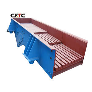 Alimentateur vibrant linéaire pour pierres et roches de carrière, à longue durée de vie, pour la manutention des stocks - Product Image 1