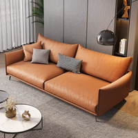Ensemble de canapés modulaires en forme de I de style européen moderne EKL pour le loisir, pour villa, école, salon, meubles de style européen
