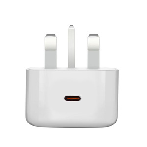 20W UK Standard PD Charger With QC3.0 Dual <b>Type</b> <b>C</b> Ports Fast Charging <b>Adapter</b> - Product Image 4