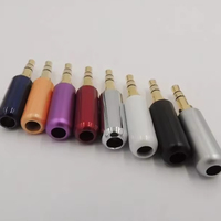 Prise Jack 3,5 mm Mono 3 Pôles Connecteur Audio 3,5 mm pour Casque, Haut-parleur, Microphone – Connecteurs à Souder pour Câble d'Écouteurs