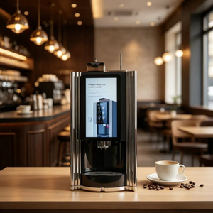 Máquina de Café Automática Comercial de Sobremesa con Pantalla Táctil y Autoservicio - Product Image 4