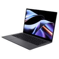 Ordinateur portable léger de 14 pouces, Intel Core 100U, 8 Go de RAM, 256 Go de SSD, ventilateur de refroidissement haute performance, bureau professionnel, Windows 11 Pro