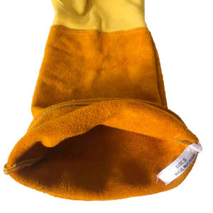 Guantes de jardinería de manga larga de cuero de vaca de cabra a prueba de espinas para mujer de 18 pulgadas - Product Image 4