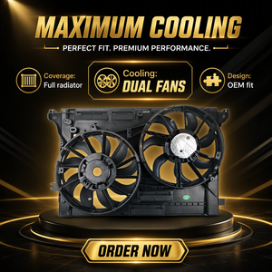 Conjunto de Ventilador de Refrigeración para Radiador de Coche G3G3-8C607-BD, 12V, Doble Ventilador sin Escobillas para Ford <span class=keywords><strong>Taurus</strong></span> 2.0T - Product Image 5