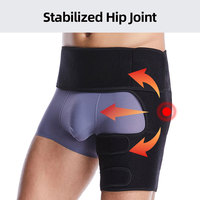 Sangle de fixation de l'articulation de la hanche et orthèse de cuisse pour la rééducation orthopédique