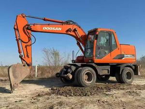 Excavadora de Ruedas DOOSAN DH150W-7 DX225LCA con Pintura Original a Bajo Precio, Fabricada en Corea, Excavadora Usada Doosan en Venta en Shanghái - Product Image 2